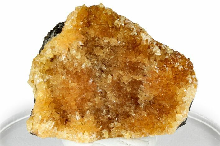 Intense Orange Calcite Crystal Cluster - Poland #311629